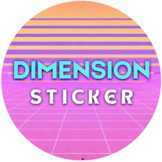 dimension.sticker
